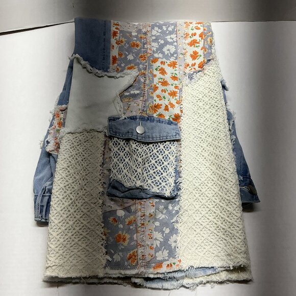 POL JEANS STAR PATCHWORK -Denim Restocked & FREE SHIPPING!! - Picture 12 of 13